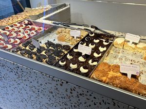 Most of the vegan selectionn  at Cinnamood  in Luxembourg City