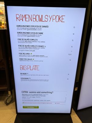Menu  at LIN - Temakinho Linate in Segrate