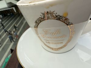 coffee  at Caffe Concerto in Birmingham