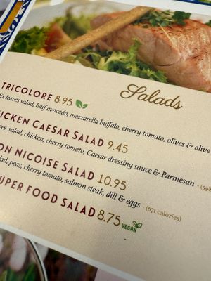 vegan  at Caffe Concerto in Birmingham