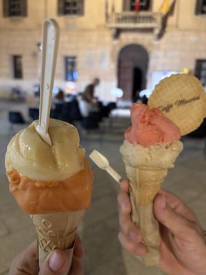   at Caffe Mazzini in Favignana