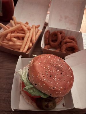   at Manhattan Burger  in Berlin