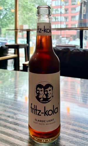 Vegan cola  at Manhattan Burger  in Berlin