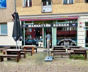 The venue  at Manhattan Burger  in Berlin