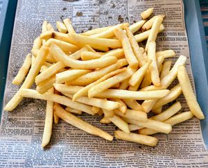 Fries  at Manhattan Burger  in Berlin