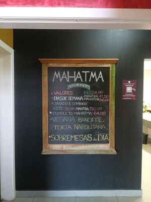 Pricing at Mahatma Gourmet in Curitiba
