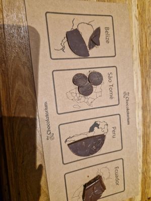 Chocolate tasting at The Chocolatarium in Edinburgh