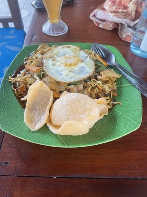   at Nida's Place in Lembongan