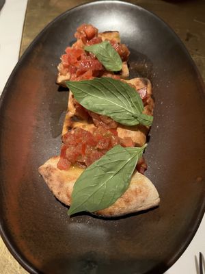 Bruschetta  at Vegitalian in Amsterdam