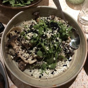 Pappardelle truffle fungo  at Vegitalian in Amsterdam