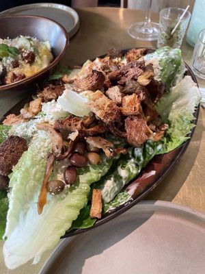 Vegan caesar salad   at Vegitalian in Amsterdam