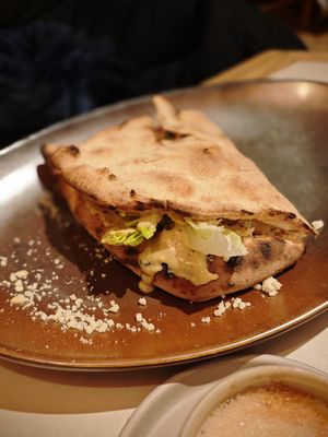 Caesar sandwich made vegan at Vegitalian in Amsterdam