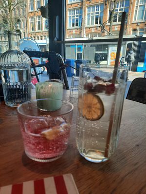 Nice drinks 2! at Vegitalian in Amsterdam