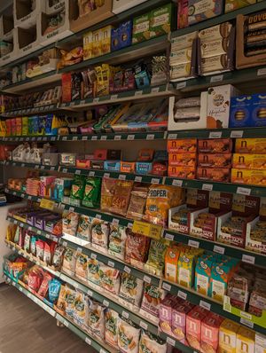 Chocolate and snacks at The Wee Pantry in Edinburgh