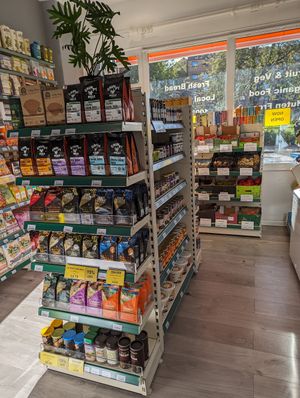 Coffee, nut butters and jam at The Wee Pantry in Edinburgh