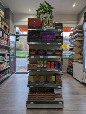 Christmas goodies at The Wee Pantry in Edinburgh