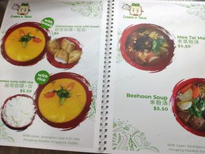  at Greens and Tofus in Northeast Singapore