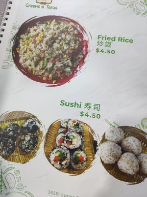  at Greens and Tofus in Northeast Singapore