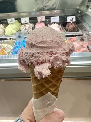 Cherry sorbet   at Miele's Gelateria - Inverness in Inverness