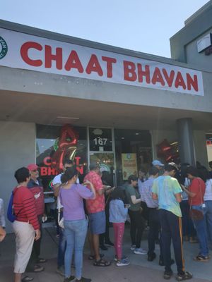 Entrance at Chaat Bhavan in Mountain View