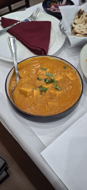 Tofu Tikka Masala at Chaat Bhavan in Mountain View