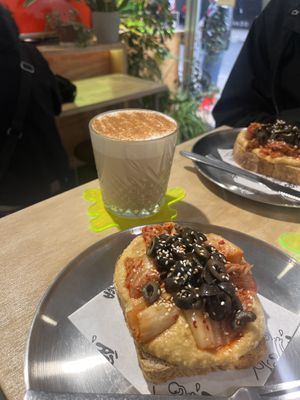   at Café Área in Santiago