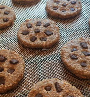 Raw Chocolate Chip Oatmeal Cookie. at The Green Eatery in Milton