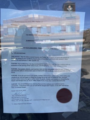   at The Green Eatery in Milton