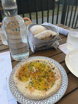 Hummus (pitas are not safe!)  at Ash'Kara in Denver