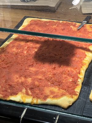 Pizza marinara    at Panfé in Bologna