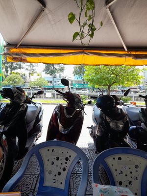 Looking out at Thien Duyên in Ho Chi Minh City