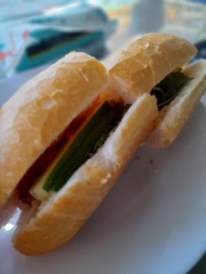 Vegan banh mi at Thien Duyên in Ho Chi Minh City
