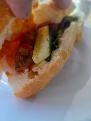 Vegan banh mi at Thien Duyên in Ho Chi Minh City