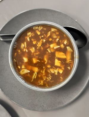 Hot n Sour soupp  at 29 Sweets in Christchurch