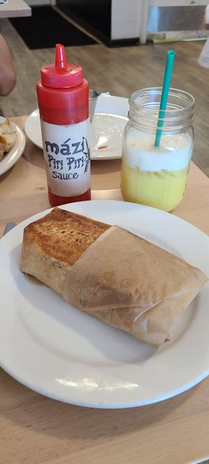 Whoever made this burrito should run for president because I would vote for them at From Seed to Sprout in Avon By The Sea