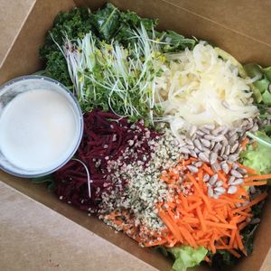 Seed salad at From Seed to Sprout in Avon By The Sea