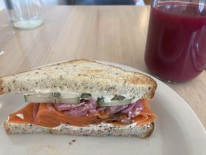 The best carrot lox!   at From Seed to Sprout in Avon By The Sea