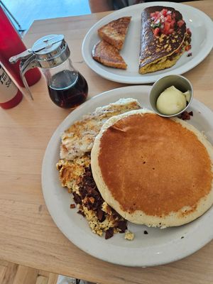 Big breakfast at From Seed to Sprout in Avon By The Sea
