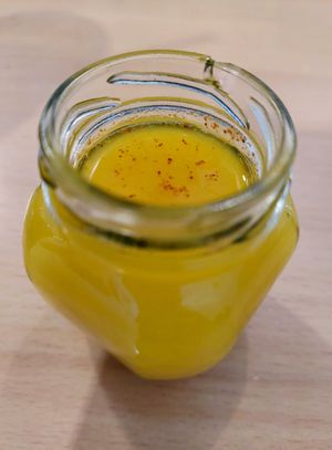 Hot shot of lemon ginger cayenne at From Seed to Sprout in Avon By The Sea