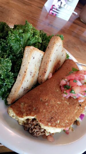 mexican omelette  at From Seed to Sprout in Avon By The Sea