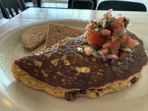 Mexican Omlette  at From Seed to Sprout in Avon By The Sea