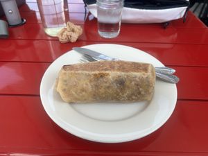 Tofu scramble chorizo burrito   at From Seed to Sprout in Avon By The Sea