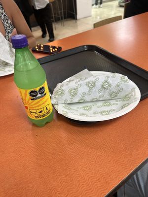 Big burrito   at Guacamole Grill - T2 in Cancun