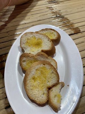 Garlic bread  #Veganuary at Pink Orchid in Koh Samui