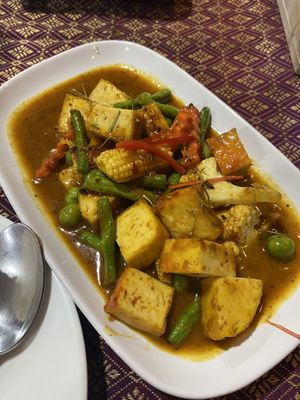 Panang Curry  at Pink Orchid in Koh Samui