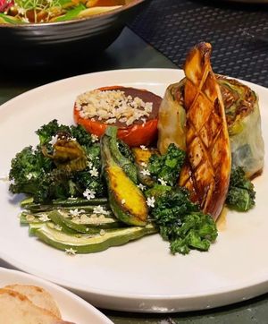 Grilled Vegetables, Balsamic Reduction Sauce at La Vegarie in Hanoi