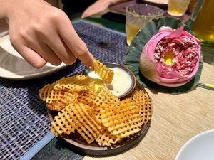 Mayo Truffle Fries at La Vegarie in Hanoi