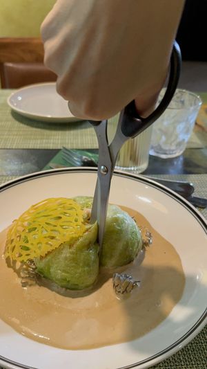 Signature cabbage   at La Vegarie in Hanoi