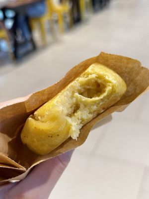 Coconut bun (35 THB)  at Sao Ping in Chiang Mai