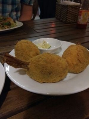 Crispy Tofu with Lemongrass at Karma Waters in Da Nang